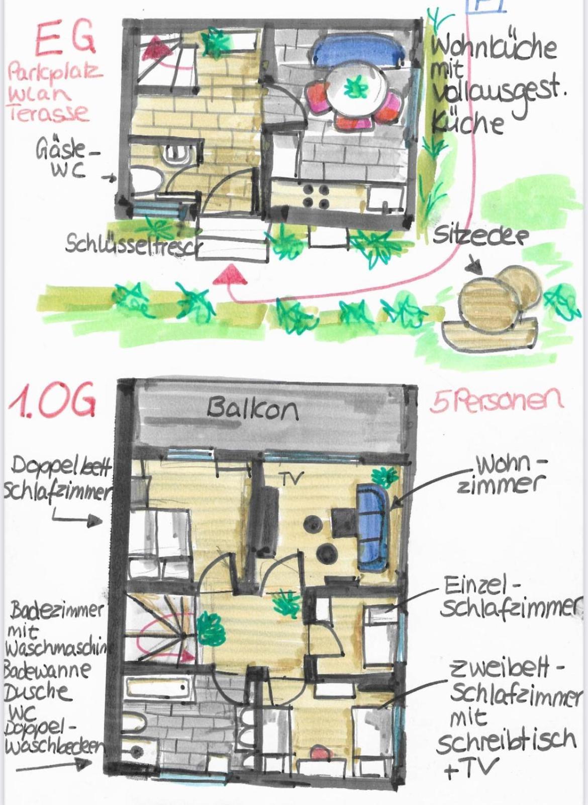 Die Ibbenbuerener Ferienstube Exterior photo